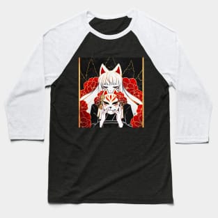 Kitsune Maiden Baseball T-Shirt